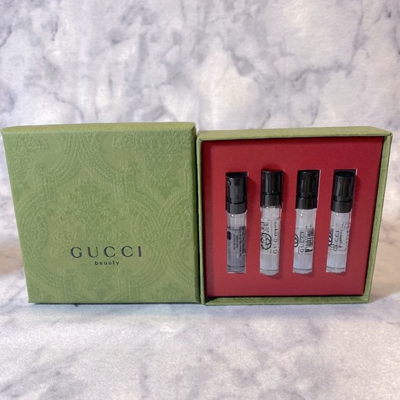 Gucci Guilty Men Gift Set - 4pc, EDT, EDP, Black EDT, Parfum, Green Box, NEW - Picture 2 of 8